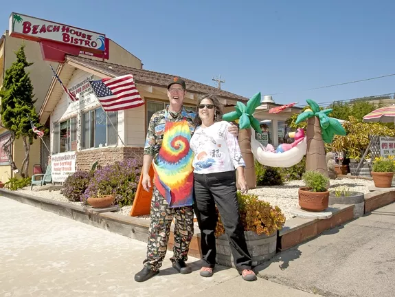 WORKING TOGETHER : Beach House Bistro Chefs and owners Liz and Gerald Bednorz worked for various restaurants around the area until they decided to go it for themselves. - PHOTOS BY STEVE E. MILLER