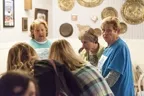 This photo was taken as the first results came in, showing that incumbent Morro Bay City Councilwoman Nancy Johnson received the least votes of three candidates vying for that seat. - PHOTO BY JONO KINKADE