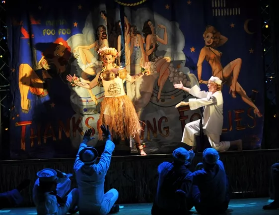 “THERE’S NOTHIN’ LIKE A DAME” : Rodgers & Hammerstein’s Broadway favorite South Pacific comes to Performing Arts Center’s Cohan Center on Jan. 25. - PHOTO BY PETER COOMBS