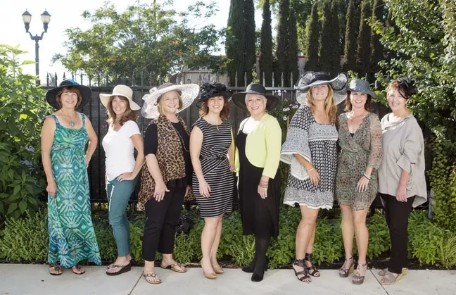 WIG LOVE: Hats for Hope's board is on a mission to make sure everyone on the Central Coast who has gone through chemotherapy has access to some sort of wig, hat, or head covering. - PHOTO COURTESY OF HATS FOR HOPE