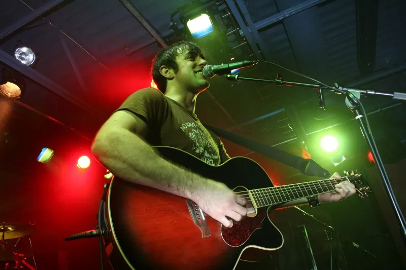 AMERICA’S HEARTLAND : Lucas Cates, a good Wisconsin boy, rolls through town this week to play a show at Frog and Peach on May 20. - PHOTO COURTESY OF LUCAS CATES