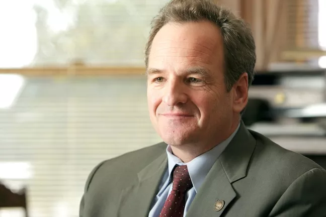 SAM BLAKESLEE: : “We're one of the least competitive states for business in the nation. Our taxes are actually driving companies away.” - PHOTO BY STEVE E. MILLER