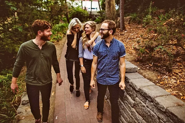 BRING THE JOY: Local pop act Fialta brings their upbeat sounds to SLO Brew on Oct. 17. - PHOTO COURTESY OF FIALTA