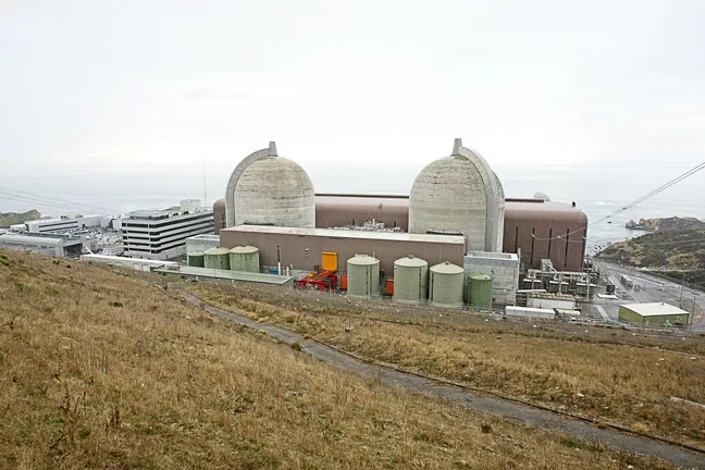 WATER HOG : State water officials hope to reduce the amount of water intake from such power plants as the one at Diablo Canyon. - FILE PHOTO BY STEVE E. MILLER
