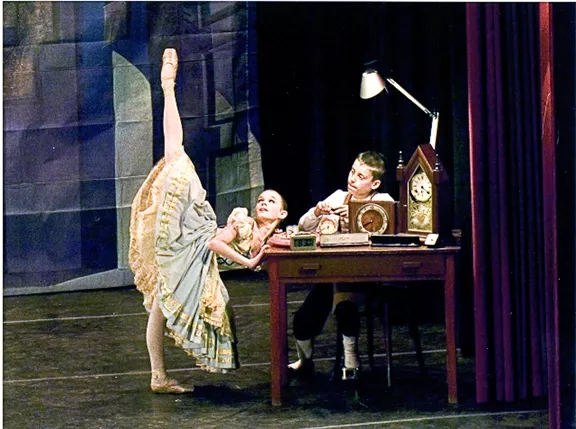 CLEVER CLARA : Isabel Deyo is one of two girls dancing the role of Clara in this year’s Nutcracker. - PHOTO COURTESY OF CIVIC BALLET
