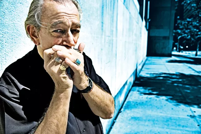 GOOD TIME CHARLIE : The always-amazing Charlie Musselwhite, who recently returned to Alligator Records with his Grammy-nominated new release The Well, hits SLO Brew on April 29. - PHOTO BY STEJAN FALKE