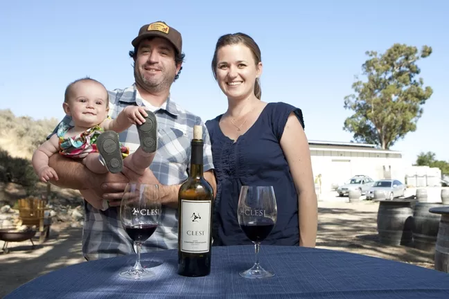 MEDITERRANEAN EXPERIENCE : Anna, Christopher, and Adrienne Ferrara (left to right) of Clesi Winery are experts when it comes to making Italian wines. - PHOTO BY STEVE E. MILLER