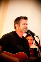 THREE FOR ONE! : Jon Clarke, Joe Koenig, and Natalie Haskins have teamed up to play a series of shows in support of Clarke’s new CD, Songs to Travel By, April 5 at Boo Boo Records and SLO Brew, April 15 at the SLO Down Pub, and April 22 at the Avila Beach Carnival. - PHOTO COURTESY OF JOE KOENIG