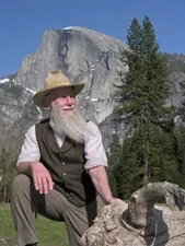 YOSEMITE LOVER : Lee Stetson brings John Muir to life—the beard certainly helps the resemblance—in The Tramp and the Statesmen. - PHOTO COURTESY OF LEE STETSON