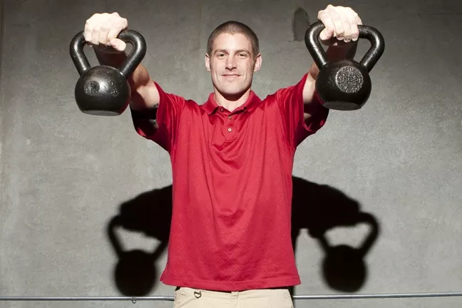 WAKE THE TIGER : Nathan Zimmerman will help get you fit and ripped at Sleeping Tiger Fitness at the rate of $20 for drop-in classes or $120 per month. - PHOTO BY STEVE E. MILLER
