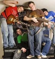 WHITE SUBURBANITE CALI REGGAE! : The Melodramatics play Frog and Peach on Jan. 22. - PHOTO COURTESY OF THE MELODRAMATICS