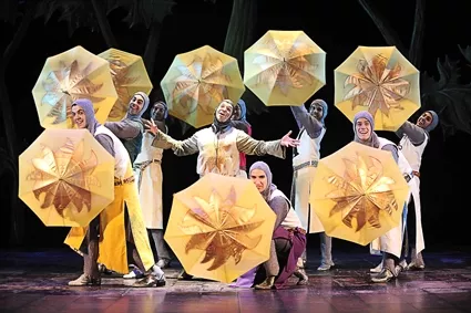 GO AND BOIL YOUR BOTTOMS! : The musical Spamalot, based on the film Monty Python and the Holy Grail, plays at the PAC on Feb. 28. - PHOTO COURTESY OF CAL POLY ARTS