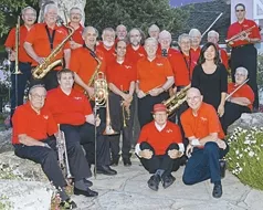 CAL POLY ALUMNI BIG BAND: - PHOTO COURTESY OF CAL POLY ALUMNI BIG BAND