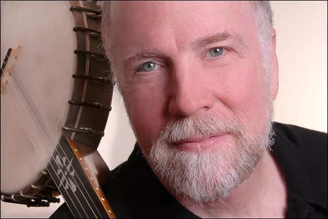 GET HAMMERED! : Hammered dulcimer player, singer, and storyteller John McCutcheon plays Cal Poly’s Spanos Theatre on March 17. - PHOTO COURTESY OFJOHN MCCUTCHEON