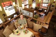 MEET THE DIRECTOR : Aaron Linn upholds the high culinary standards that have earned his family’s Cambria restaurant rich praise and patronage among locals. - PHOTO BY STEVE E. MILLER