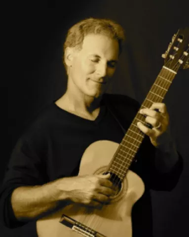 WORLD TRAVELER : Jeff Linsky has crossed the globe to perform for kings, sultans, and presidents, and now he'll play for you on Dec. 7 at Coalesce Bookstore and Dec. 8 at Castoro Cellars Winery. - PHOTO COURTESY OF JEFF LINSKY