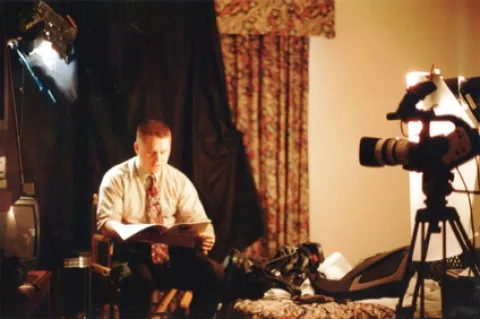 QUESTION MAN : Filmmaker Ray Nowosielski wanted to create a 9/11 film from a facts-based approach. - PHOTO COURTESY OF RAY NOWOSIELSKI