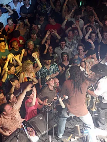 THE CROWD GOES WILD! : Karl Denson will lead his funk/jazz/jam trio through its paces on Aug. 10 at Downtown Brew. - PHOTO BY SETH WENIG