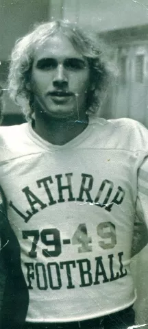 GRIDIRON HERO : Star football player in high school. - PHOTOS COURTESY THE KING FAMILY