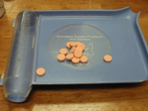 THINK PINKS : Pink Adderalls are manufactured without time-release properties. - PHOTO BY KAI BEECH