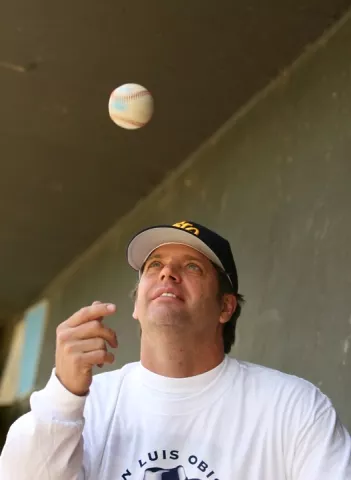 COUNTING DOWN : Tim Golden, owner of the San Luis Obispo Blues, is one of three parties who reached an agreement for upcoming use of Sinsheimer Stadium. Opening day is three months away. - FILE PHOTO