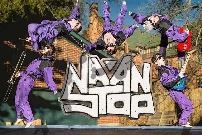 ROCKIN’ REGGAE: Colorado-based reggae-rock band Na’an Stop plays Frog and Peach on May 10. - PHOTO COURTESY OF NA’AN STOP