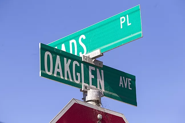 GANG ASSAULT: Two brothers were convicted of taking part in the beating of an Allan Hancock College student on this Nipomo Street in 2014. This week one brother was sentenced to nine years in prison, the other got five years of probation. - PHOTO BY JAYSON MELLOM