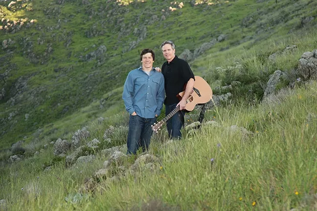 END OF THE ROAD?: Father-and-son Irish duo Young Ireland has scheduled two final fundraising concerts before the junior O’Hara heads to college. See them March 12, at the SLO Little Theatre; and March 18, at the Pewter Plough Playhouse. - PHOTO COURTESY OF YOUNG IRELAND