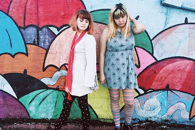 WONDER WOMEN: Louise Post and Nina Gordon of Veruca Salt are Skating Polly, which plays a three-band female-centric show on June 9, at Sweet Springs Saloon. - PHOTO COURTESY OF SKATING POLLY