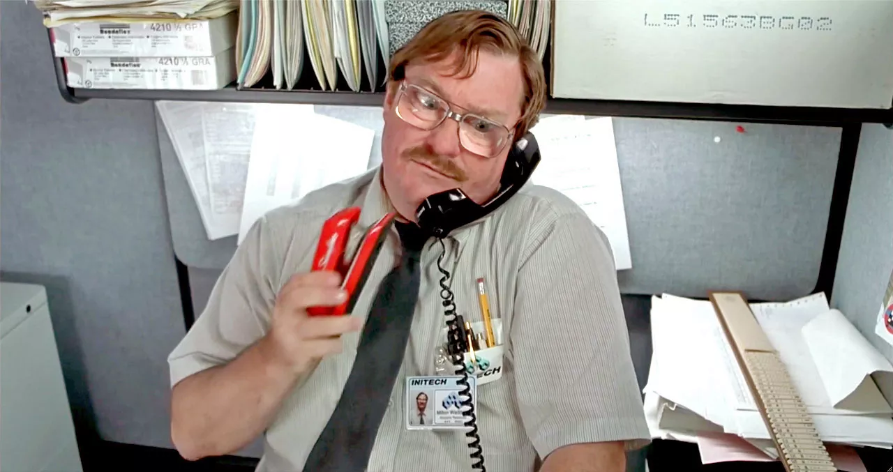 the office stapler guy