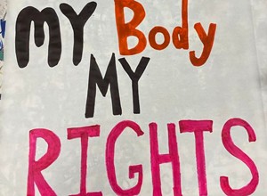 SLO High students rally for reproductive rights