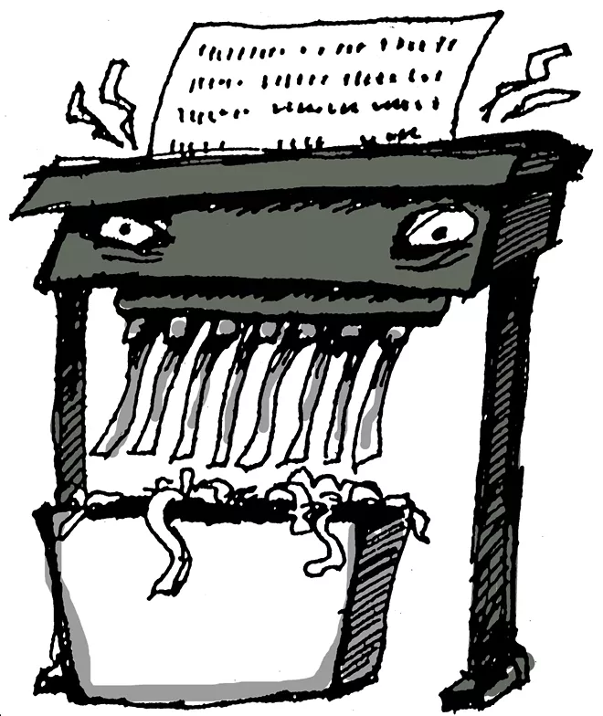 Economic fantasy | Shredder | San Luis Obispo