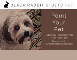 Paint Your Pet  Saturday, December 4th 11 am - 3pm - Uploaded by Jamie Dietze