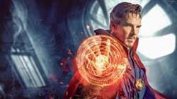 PHOTO COURTESY OF MARVEL STUDIOS - YOU PUT A SPELL ON YOU Benedict Cumberbatch reprises his role as Dr. Steven Strange, a Master of the Mystic Arts, who casts a forbidden spell that opens a portal to alternative realities, releasing evil versions of himself, in Doctor Strange in the Multiverse of Madness, playing in local theaters.