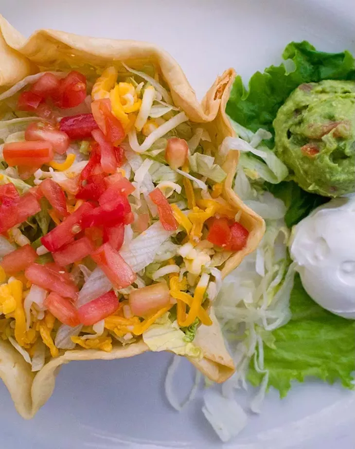 Taco salad at Casa Perico. (Mark Hancock)