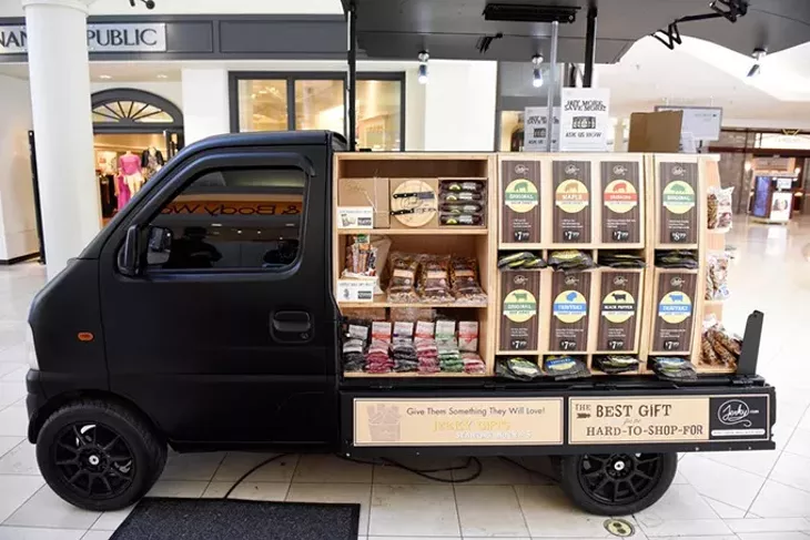 Jerky.com at Penn Square Mall, Monday, March 28, 2016. - GARETT FISBECK