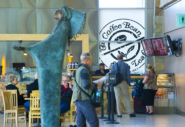 The Coffee Bean is the newest addition of retail at Will Rigers World Airport.Photo/Shannon Cornman - SHANNON CORNMAN