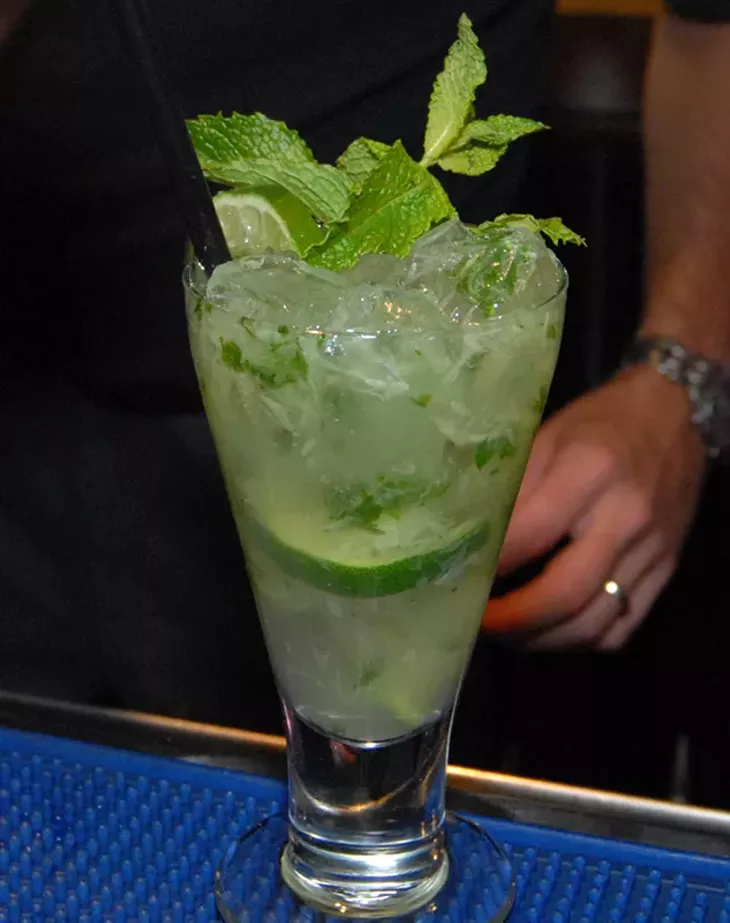 Bellini's take on the classic mojito. (Mark Hancock)