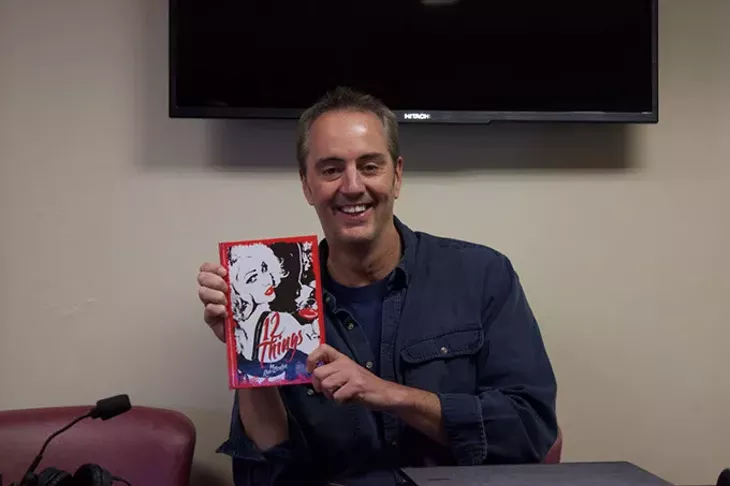 Ron Benton, aka Spinozi, at a recent book signing for 12 Things. (Provided)