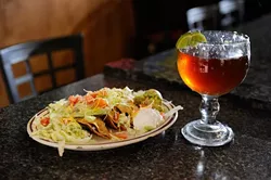 Cueva's Old Fashion Tacos at La Cueva Grill in Oklahoma City, Friday, Dec. 12, 2014. - GARETT FISBECK