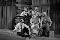 The cast of CityRep&#146;s The Grapes of Wrath. - PROVIDED
