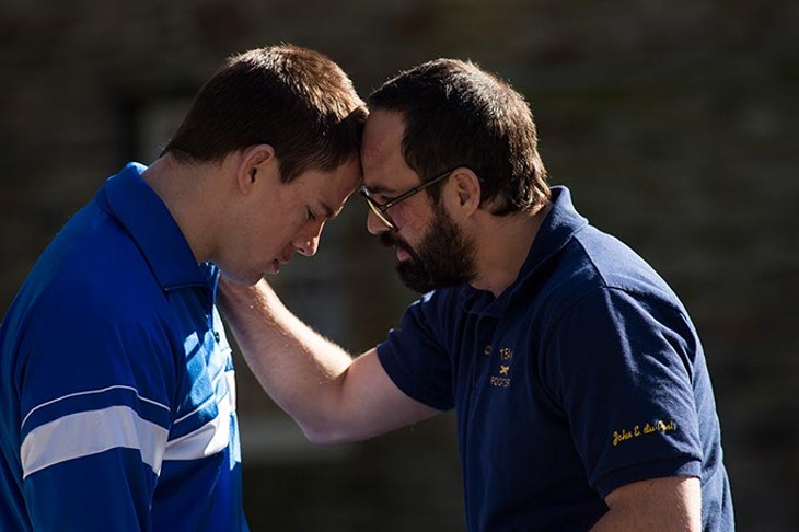 Channing Tatum and Mark Ruffalo play the Schultz brothers in Foxcatcher. - PROVIDED