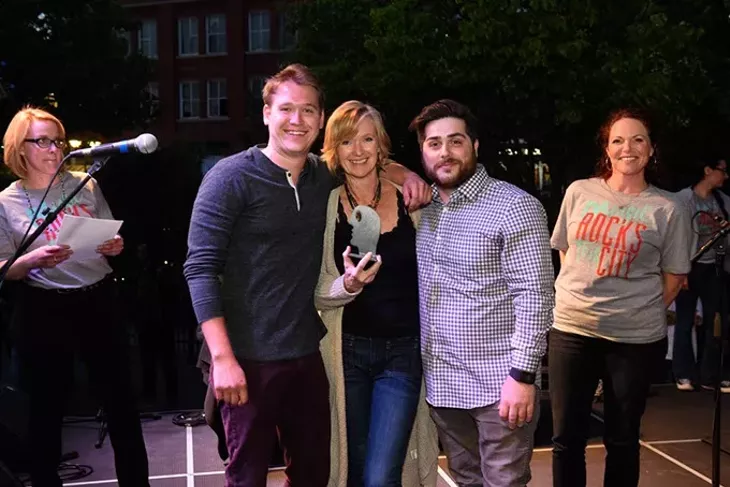 Elizabeth Speegle Band for Best Jazz during the Oklahoma Gazette Music Awards at Metro Music Fest, Friday, Apri 8, 2016. - GARETT FISBECK