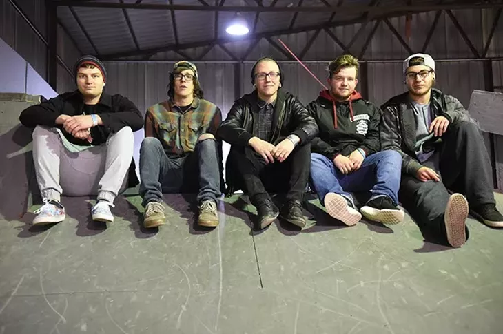 Via the Verge inside the Industrial Skatepark, just south of Downtown Oklahoma City, 1-18-16. - MARK HANCOCK