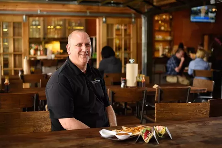 Gary Goldman poses for a photo at Cultivar in Oklahoma City, Wednesday, March 30, 2016. - GARETT FISBECK