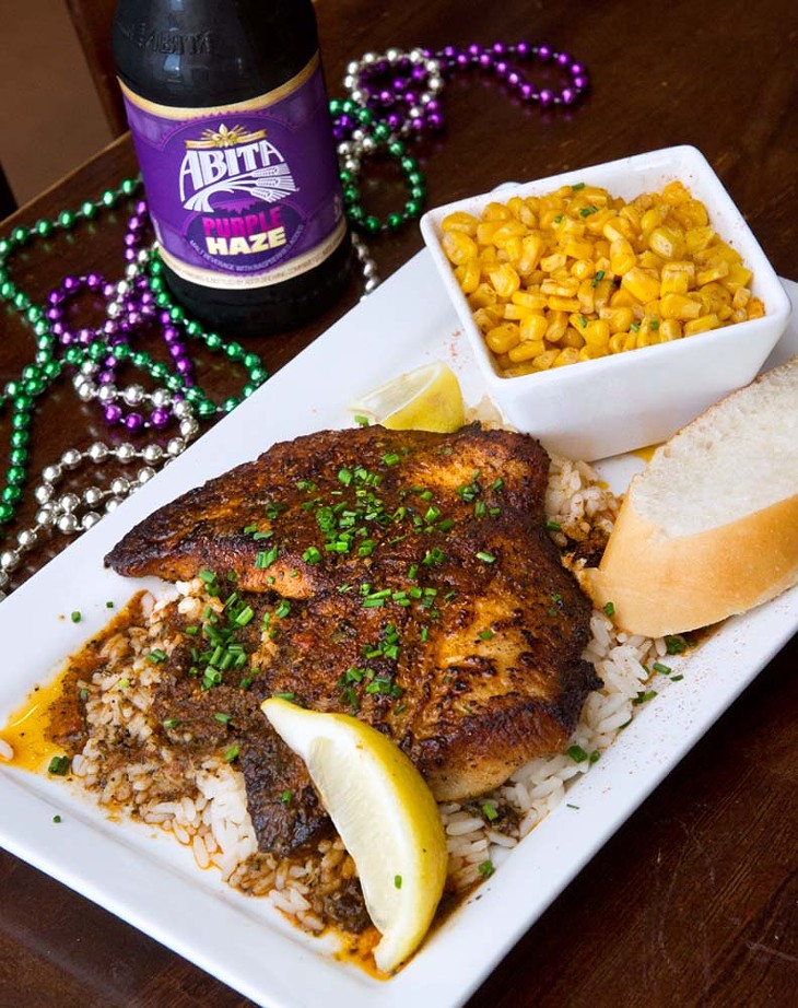 Blackened Catfish at The Big Easy New Orleans Cafe (Shannon Cornman)
