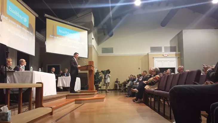 Fairview Baptist Church in Edmond was the site of a anti-Islam lecture that argued Muslims seek to overthrow the American government. - BEN FELDER