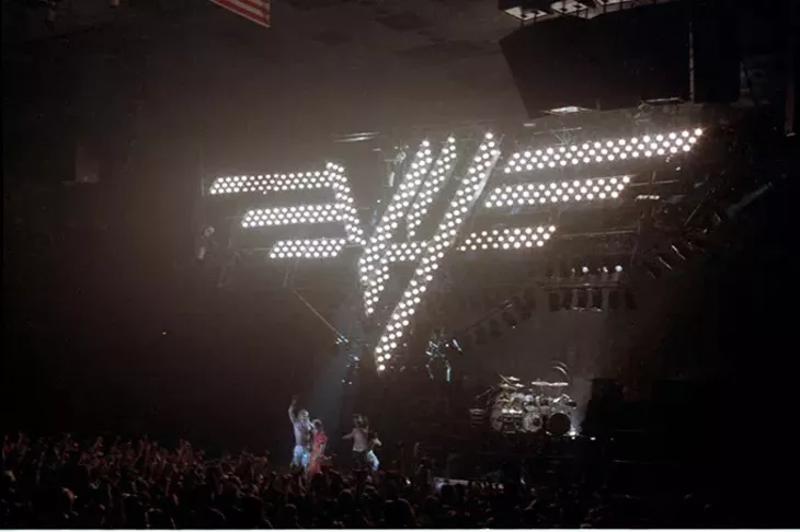 The Fair Warning Tour at Lloyd Noble Center in 1981. (Ronnie Green / Provided)