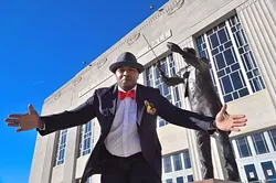 Artist Gregory Jerome is going to Rap the Civic Center Music Hall on February 21st, for the first time, 2-9-16. - MARK HANCOCK