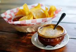 Queso at The Mont in Norman, Tuesday, Sept. 15, 2015. - GARETT FISBECK
